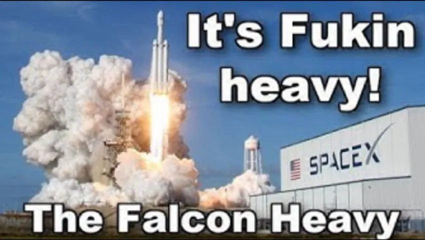 It's Fukin Heavy!  Thanks Elon!