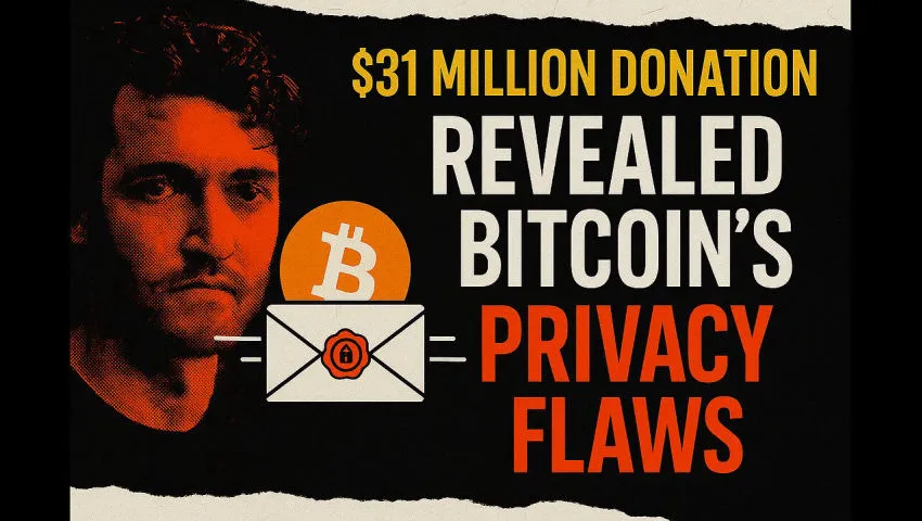The Ross Ulbricht Donation That Exposed Everything Wrong With Bitcoin Privacy