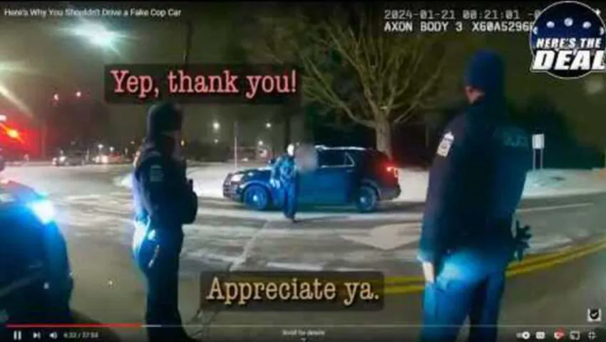 REAL Cops STUNNED by Legitimacy of "FAKE" Cop