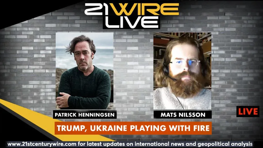 MIDWEEK WIRE: 'Ukraine's Insane Provocation' with guest Mats Nilsson