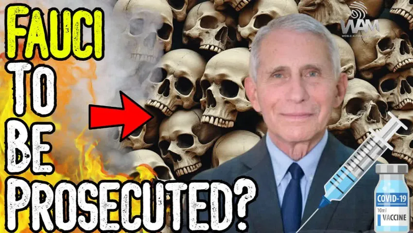 FAUCI TO BE PROSECUTED? - New Fake Covid Variant "Razor Throat" - Huge Vax Death Epidemic!