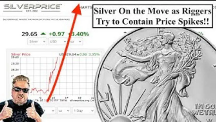 SILVER ALERT! Silver Rises Over 100-Day MA Forcing SHORT COVERS! Wash, Rinse, Repeat! (Bix Weir)