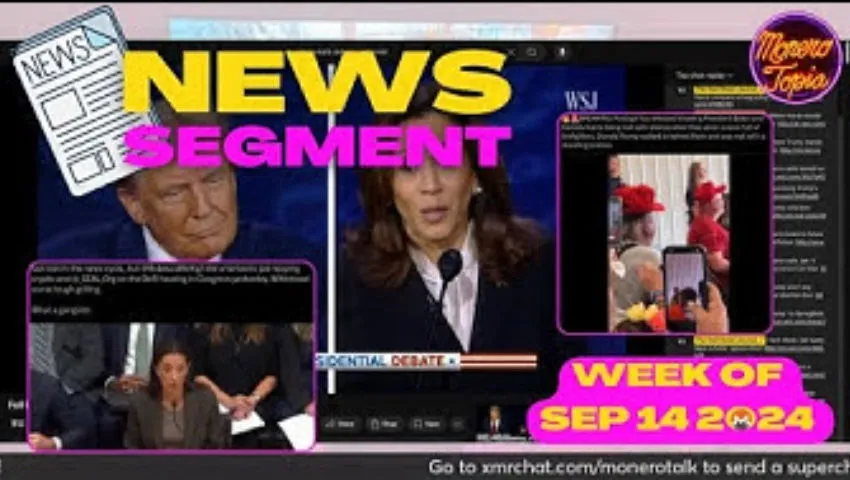 Remigration Checks, Chainanalysis, Presidential Debate & more! 09/14/24 (NEWS EPI 183)