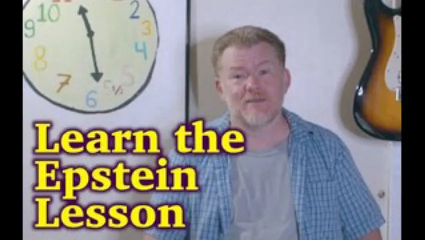 Learn the Epstein Lesson