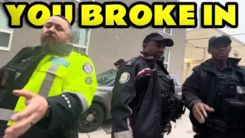 Female Cop Freaks Out Over NOTHING - a DOZEN Cops Show Up