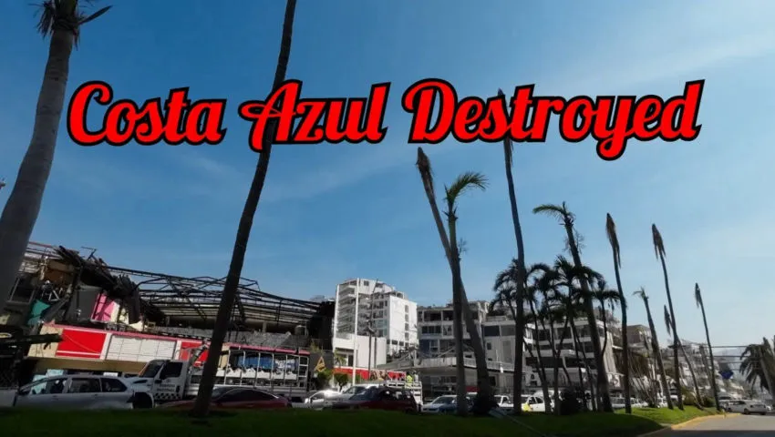 The Destruction On Costa Azul Acapulco From Otis