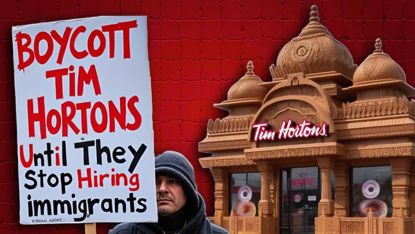 BOYCOTT TIM HORTONS TRENDS After Girl FIRED For Questioning Indian Manager on DISCRIMINATORY HIRING!