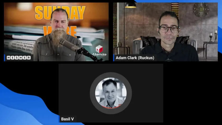 Sunday Wire EP 516 Guest host Bryan 'Hesher' McClain with Adam 'Ruckus' Clark & Guests