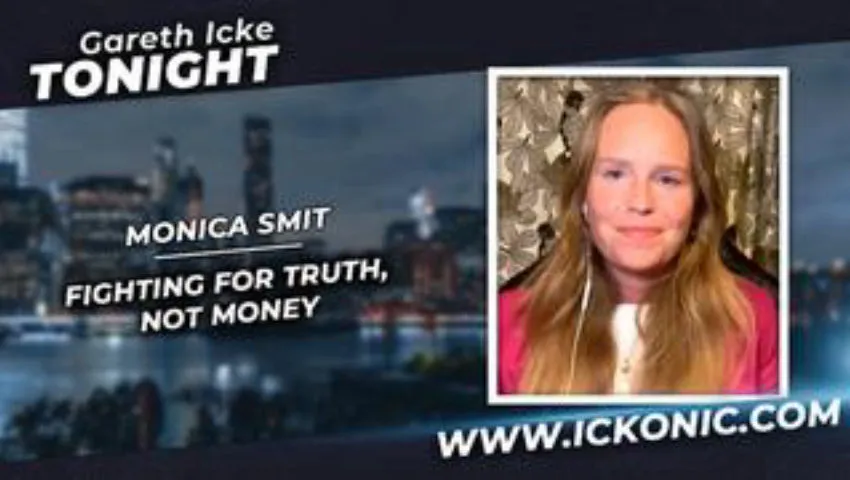 Fighting for truth, not money - Activist Monica Smit joins Gareth Icke Tonight