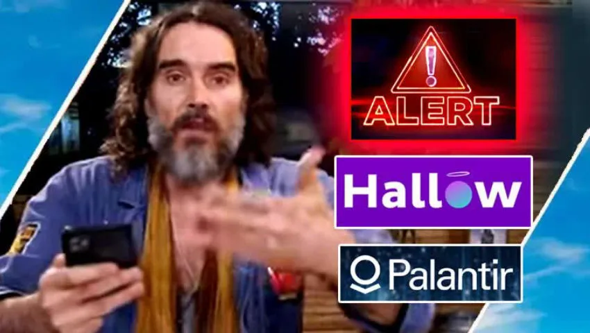 Surprise Surprise Russell Brand Promotes HALLOW Prayer App /Alternative Media Hijacks Jesus / Hugo Talks