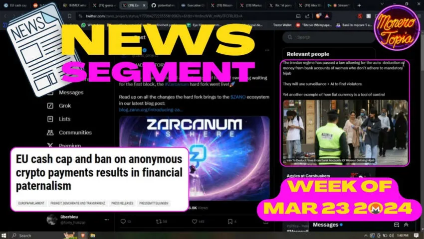 Black marble attack, BTC ETF destroys BTC? Zano’s hard fork & more! 03/23/24 (NEWS EPI 159)