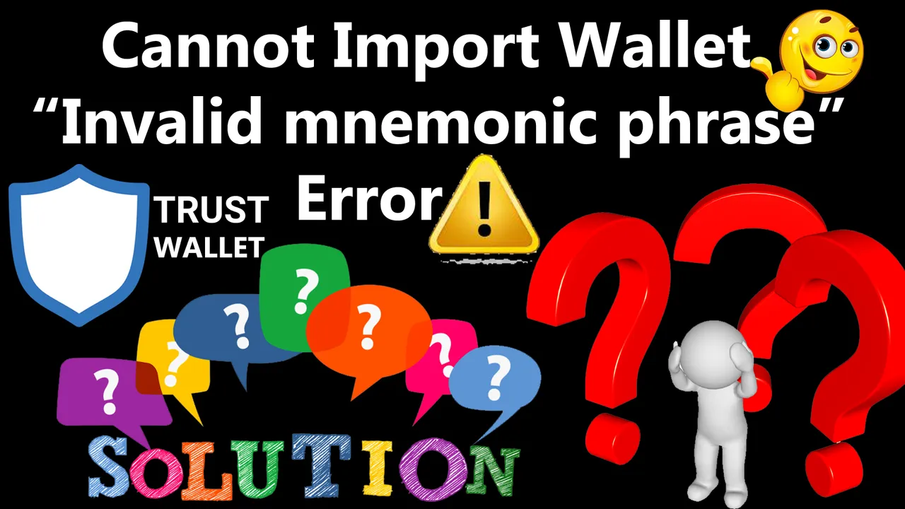 Cannot Import Wallet Invalid mnemonic phrase Error By Crypto Wallets Info.jpg