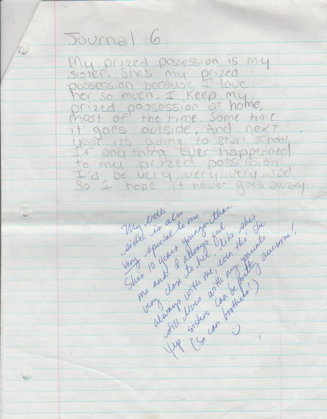1995-05-04 - Thursday - 7 journal entries, period 8, Katie Arnold in May-4.png