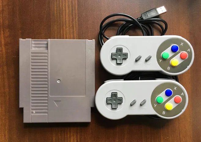 Image of Retro Pi NES Cartridge With Pads