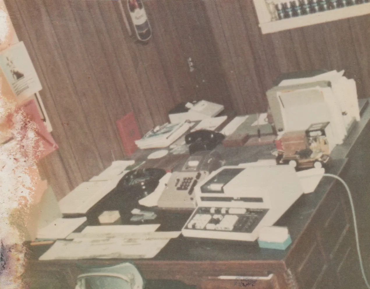 1970's maybe - marilyn's desk at work maybe.jpg