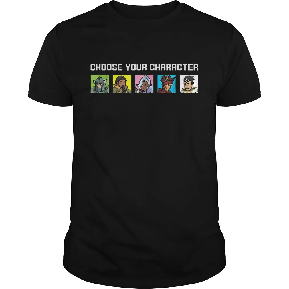 Gaming DreamWorks Voltron choose your character Shirt