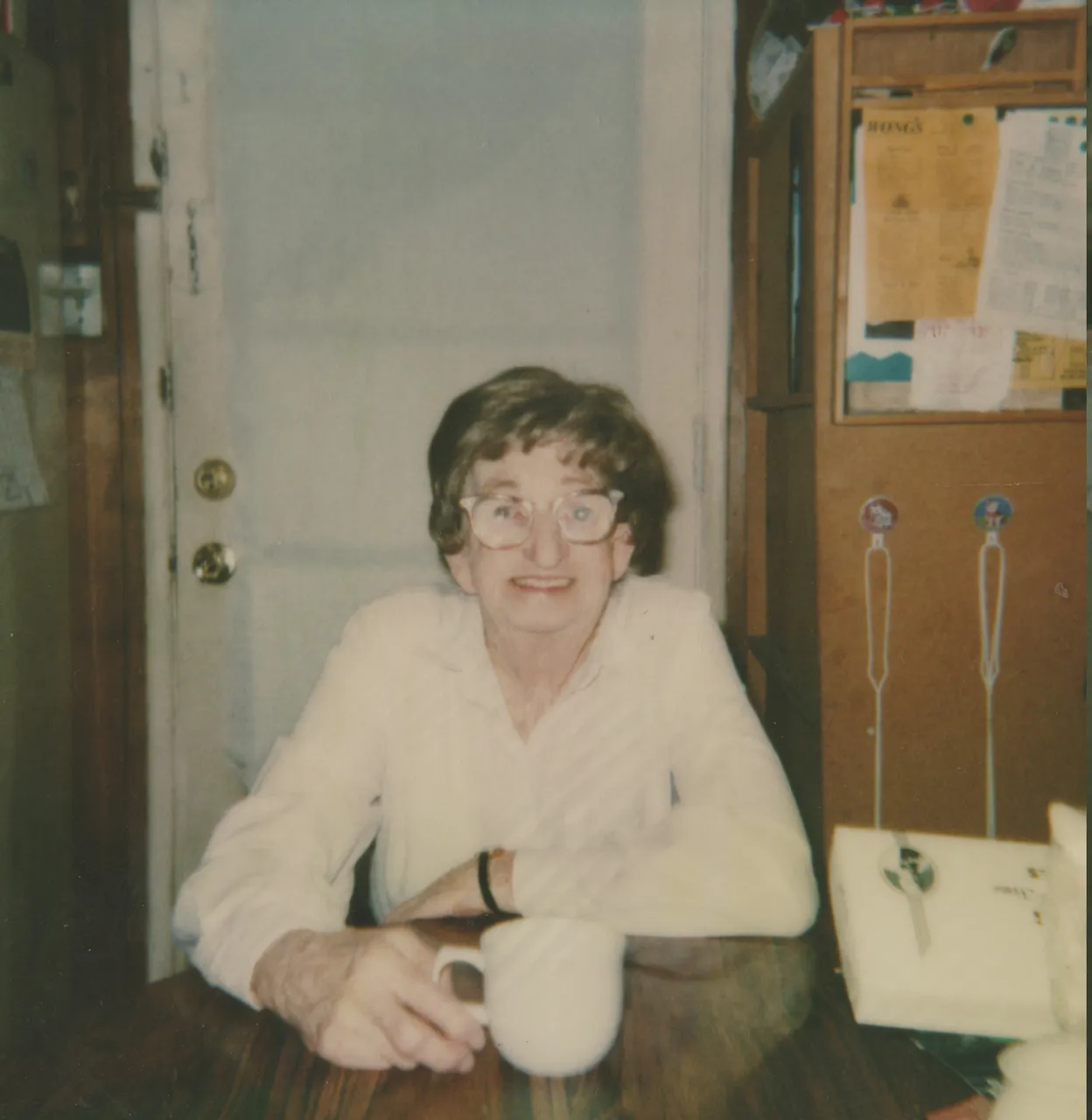 1979-09 - Mary Margaret Hocking Rasp Atkins, Mother of Don Arnold - 6233 number on back by the date - Polaroid.jpg