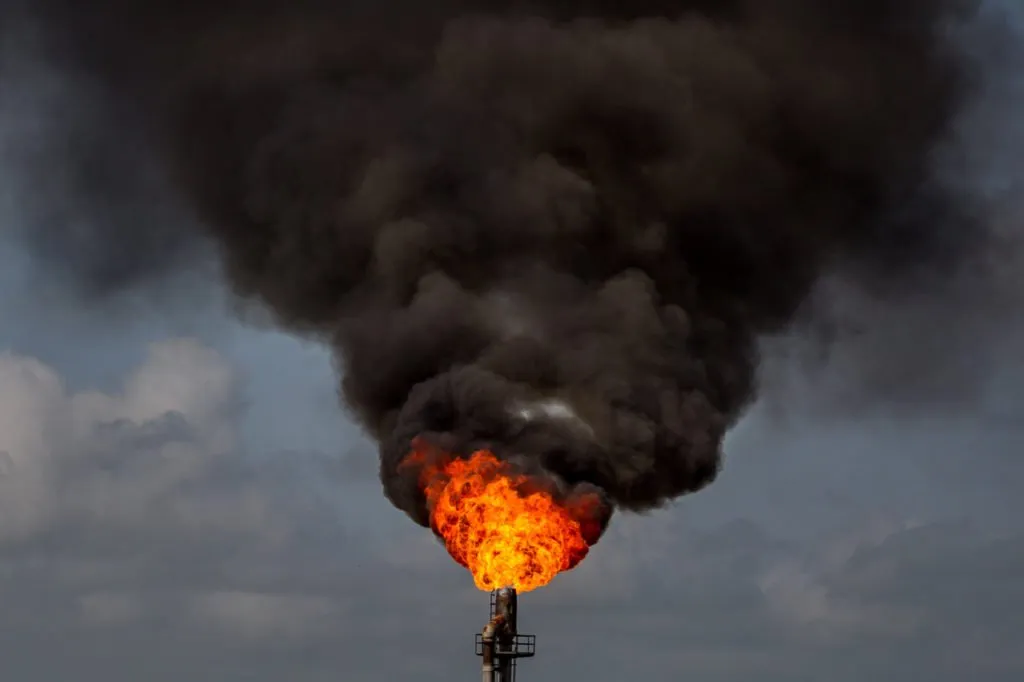 Gas flaring in Venezuela is growing at one of the fastest paces in the world, according to the World Bank.