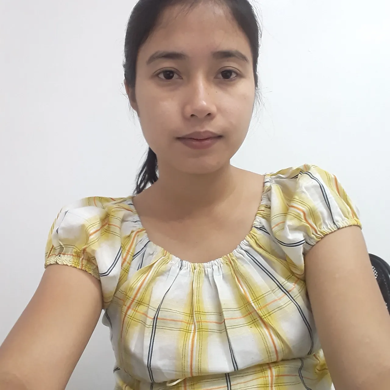 5 months pregnant, photo taken at work
