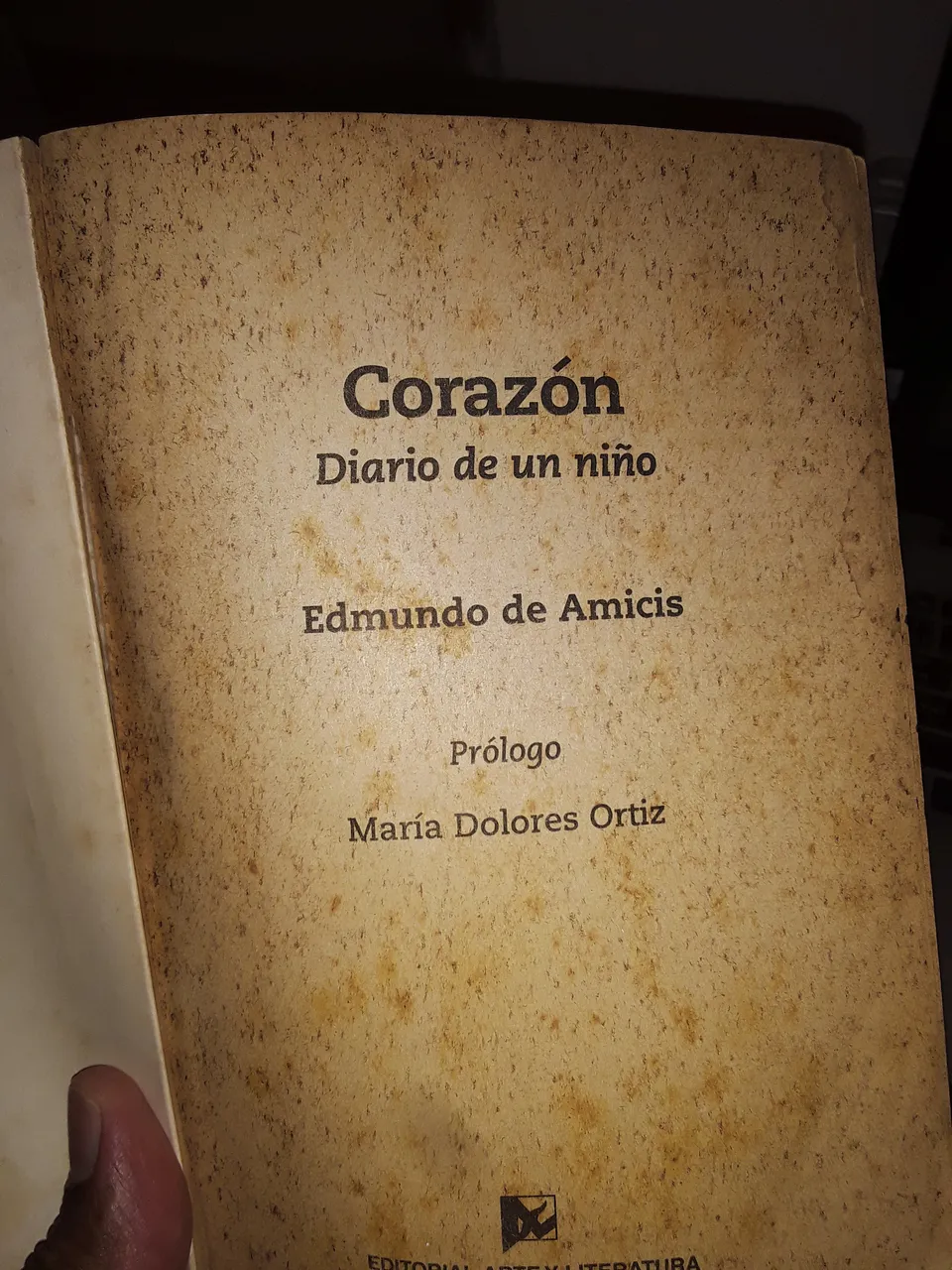 CORAZON DIARIO DE UN NIÑO. AMICIS EDMONDO DE. Libro en papel