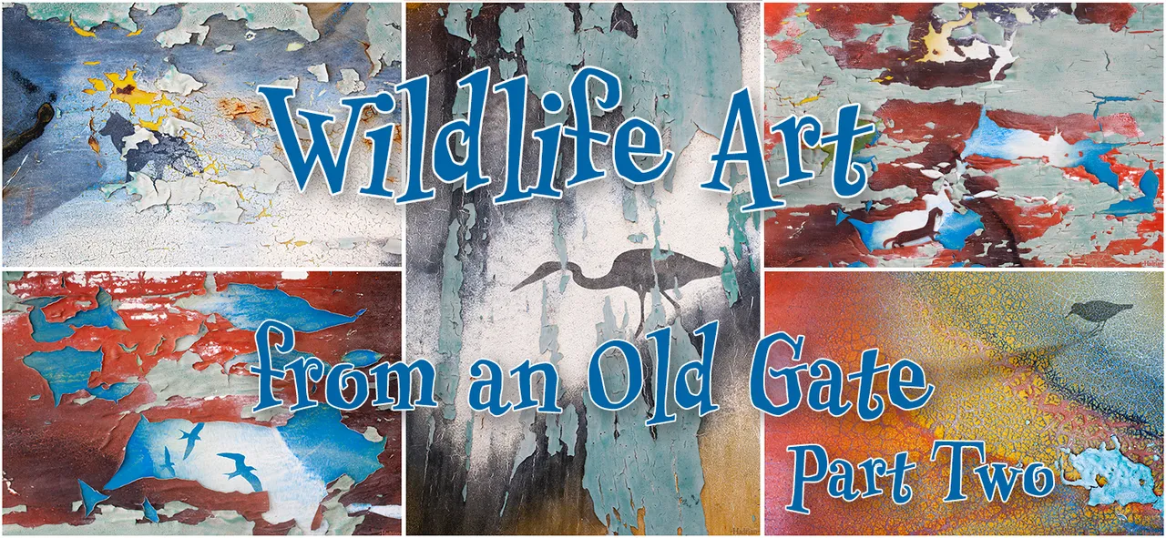 Wildlife Art from an Old Gate, Part Two