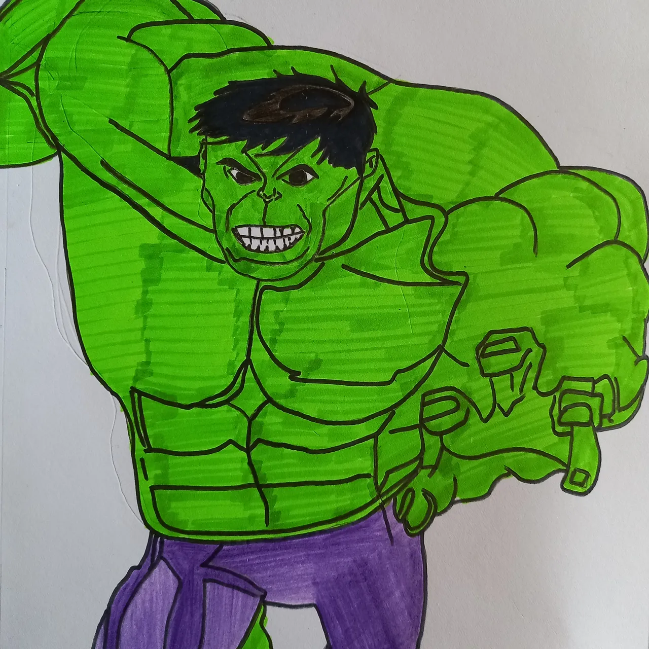 How To Draw Hulk | LEGO HULK | Marvel's Studio