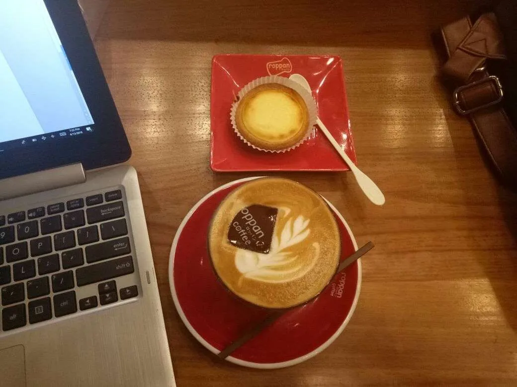 Hot Cappuccino n Cheese Tart.jpg