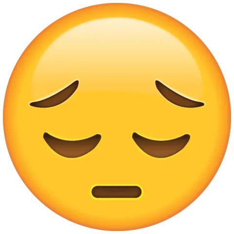 sad emoji