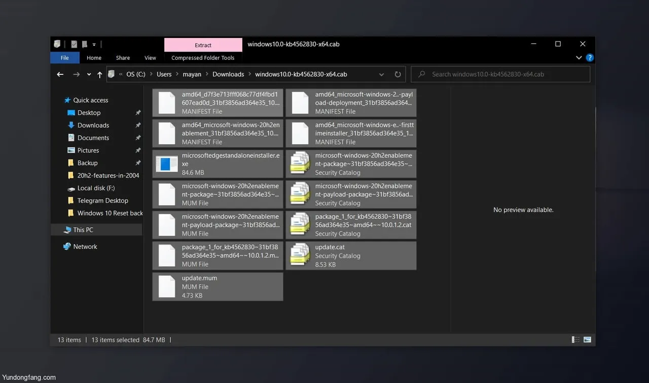 Windows-10-20H2-enablement-package