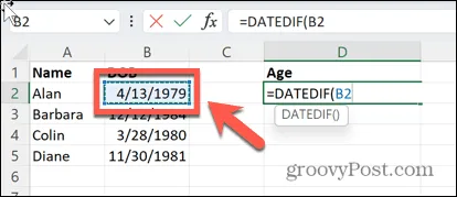 calculate-age-excel-datedif-ym-dob