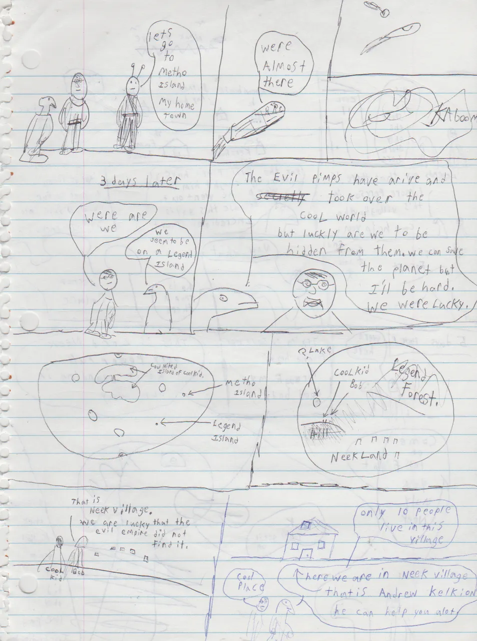 2000 maybe - Story of Action Strip featuring Sparky, Jimmy, Cool Kid, Elder, etc-09.png