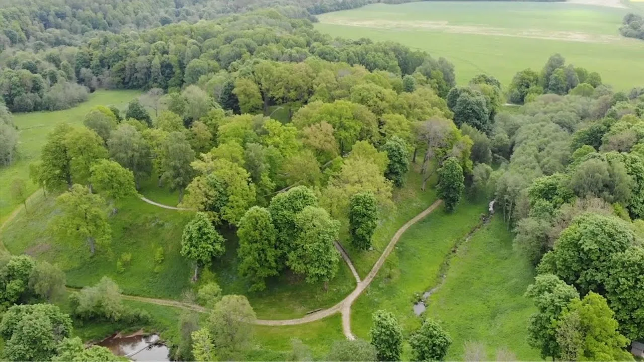 Lithuania: The ancient mound of Apuolė