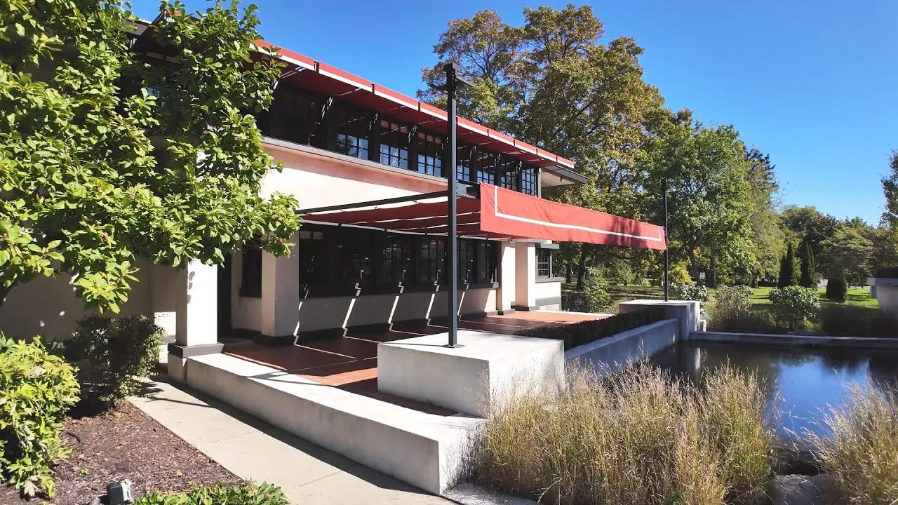 A Walk Through Frank Lloyd Wright’s Westcott House in Springfield, Ohio