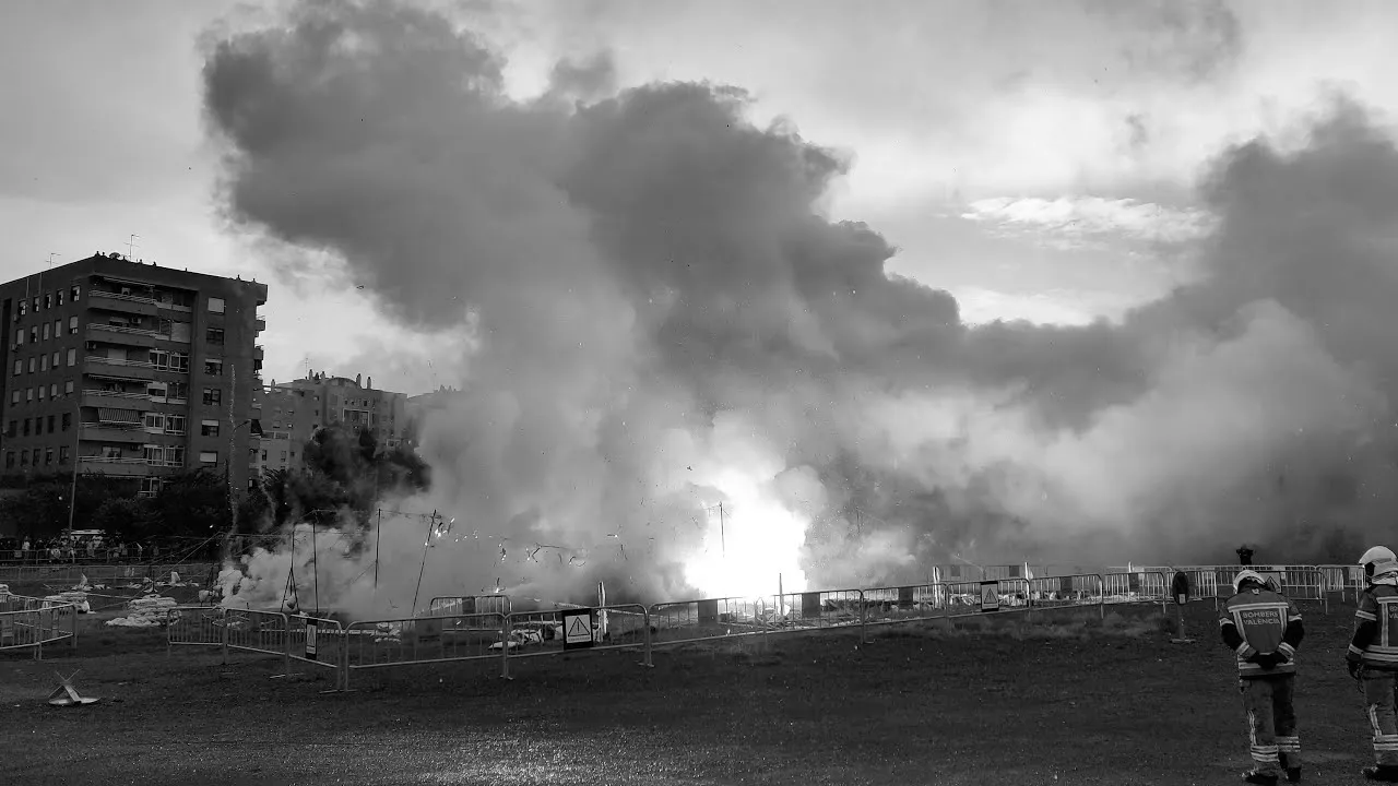 Homage to the Valencian Macletà - Daylight Fireworks - Fallas 2021