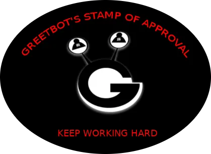 greetbot's stamp of approval