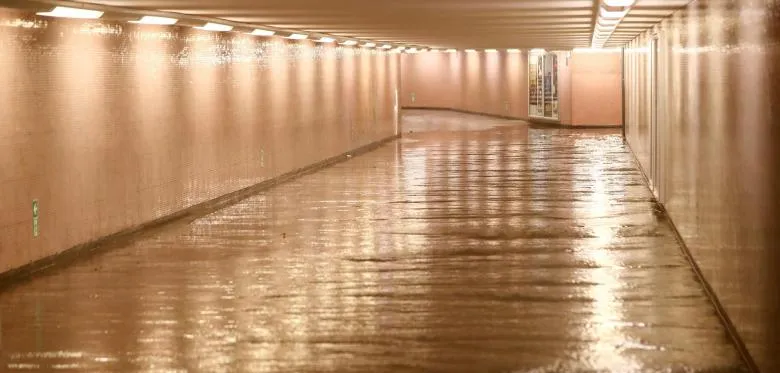 Rain storm Berlin 2
