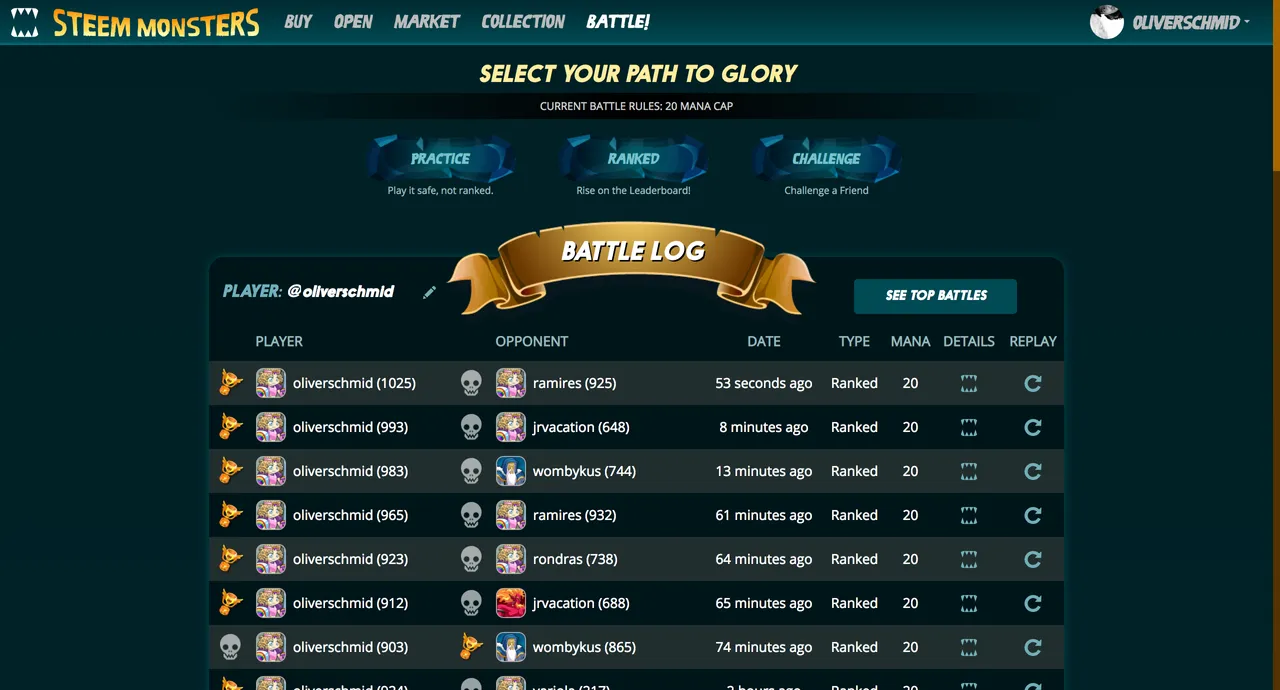 Steem Monsters Battles