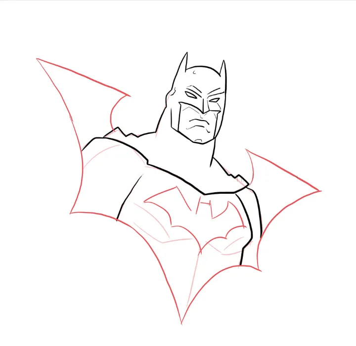 BATMAN Drawing by Ca Lister | Saatchi Art
