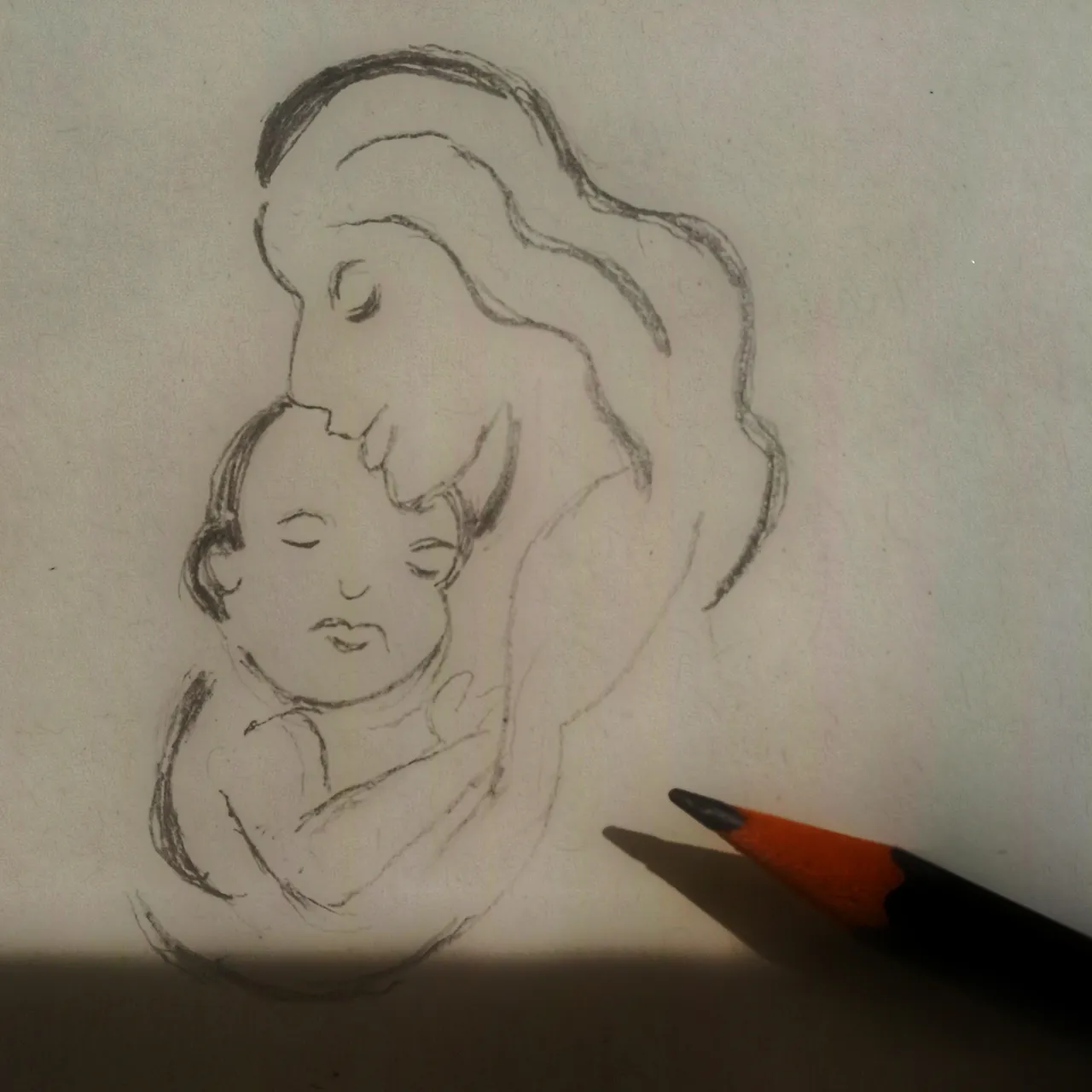 I Recenly Purchased A Pencil Sketch Of A Nursing Woman With Child And What  ... | Pablo Picasso Club