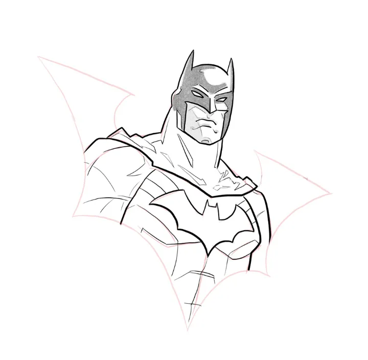 How to Draw Chibi Batman