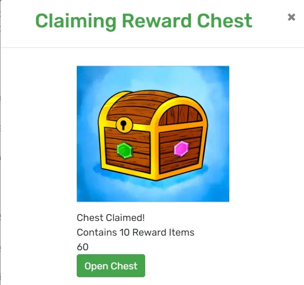 Winter - Claiming Reward Chest