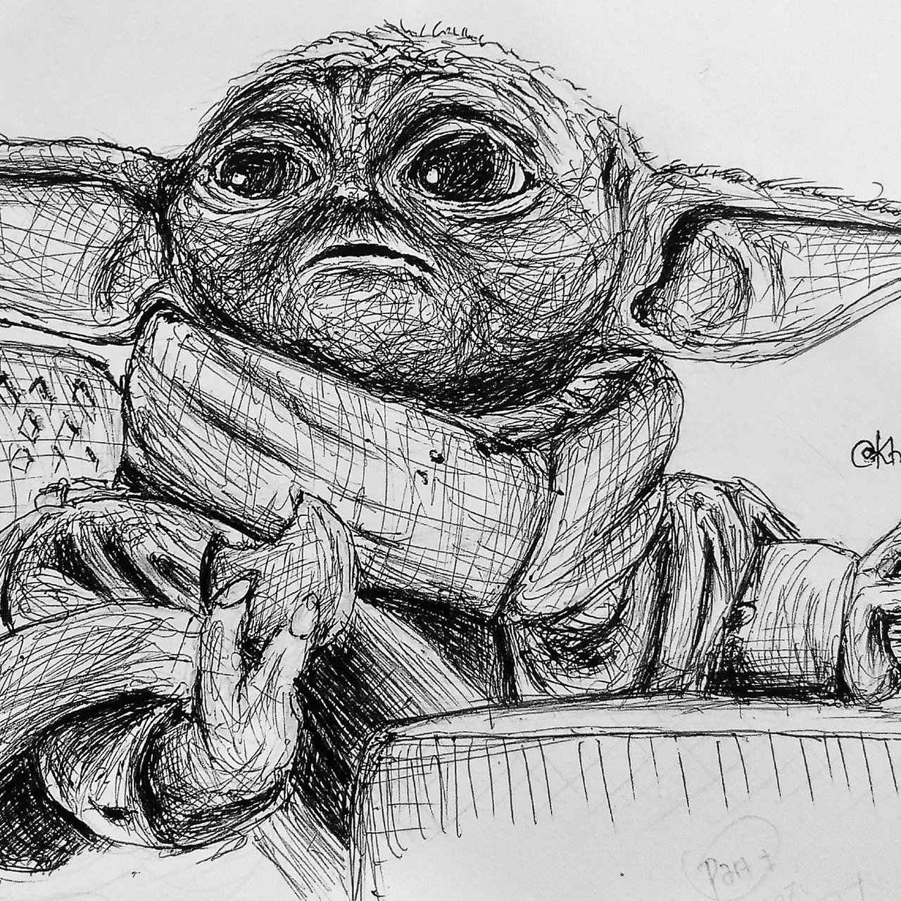 The Baby Inkpen Drawing Part 2