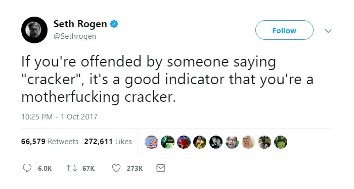 Seth Rogen On Twitter: Cracker