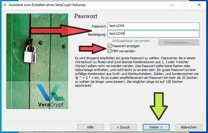 20pw wählen und PIM verwenden  min 20 stellen  y und z sind vertauscht da eng tastatur beim booten min.png
