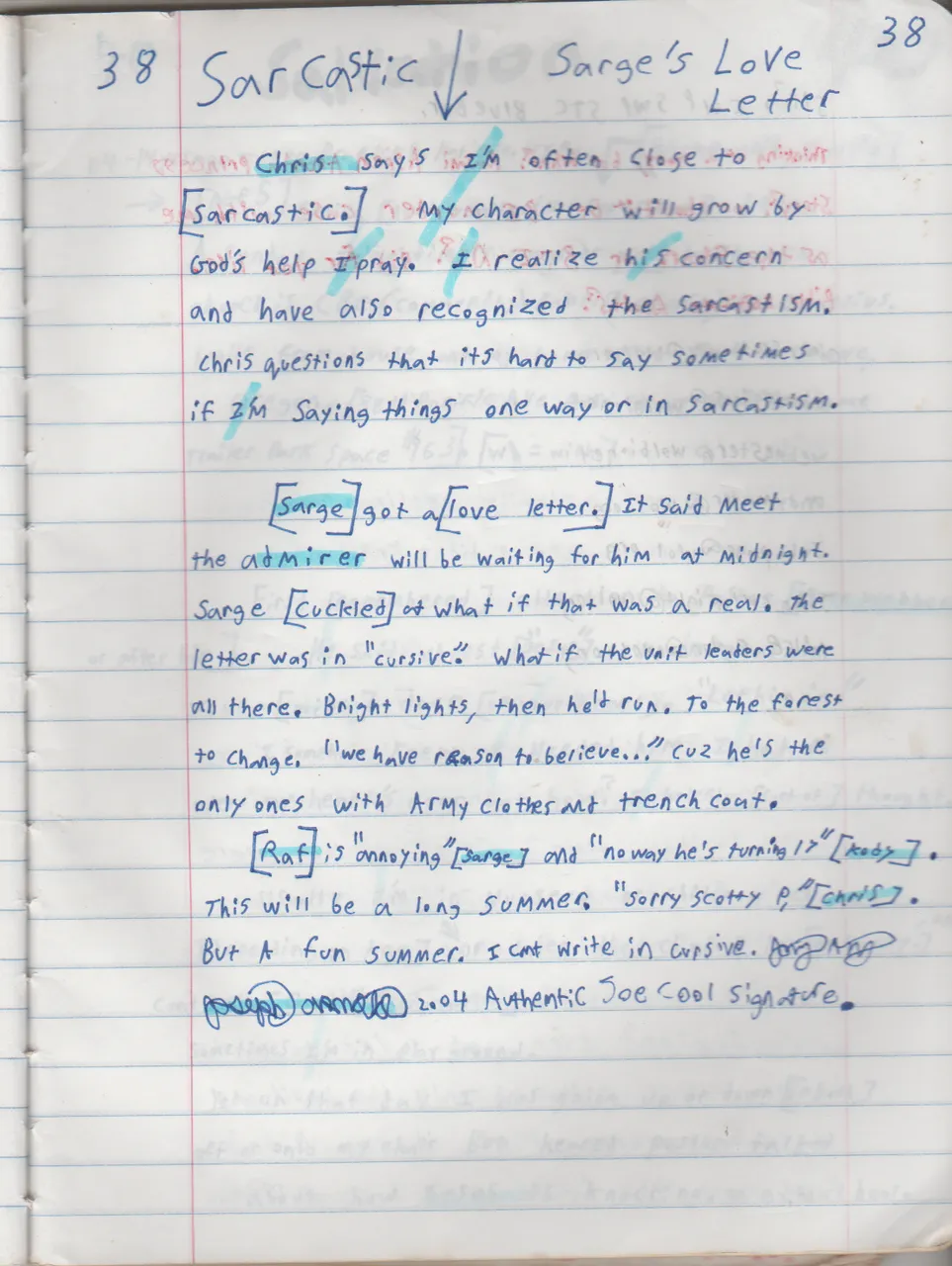 2004-02-11 - Wednesday - Joey Journal - Transition from high school to college that fall-017.png