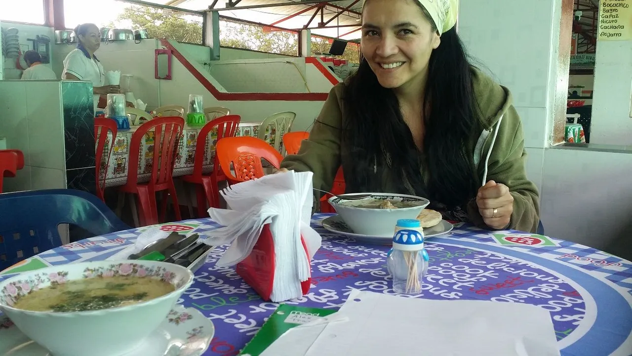 5 - we head to the plaza Libano Tolima donde Fabis for a delicious breakfast caldo soup.jpg