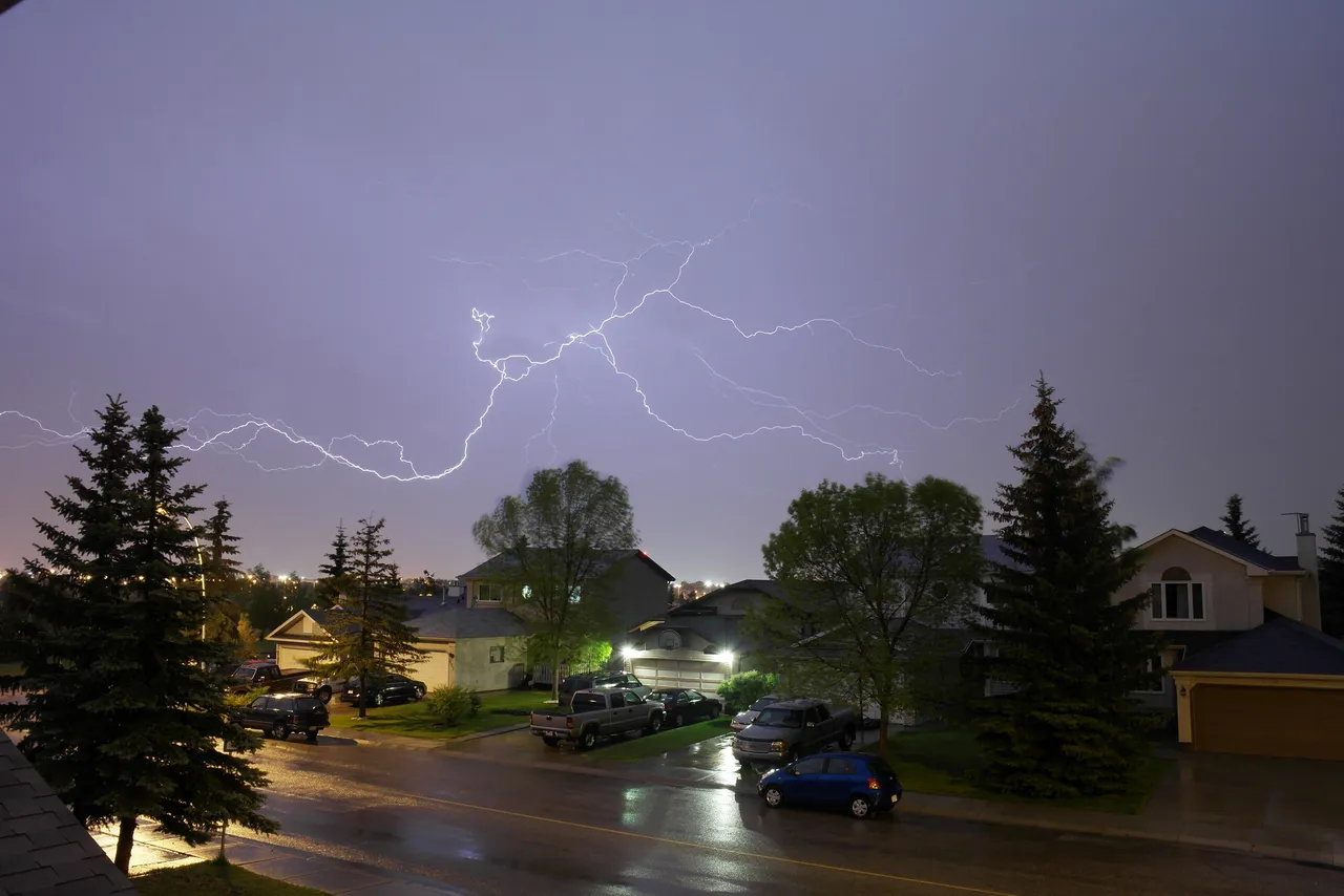 lightning strike