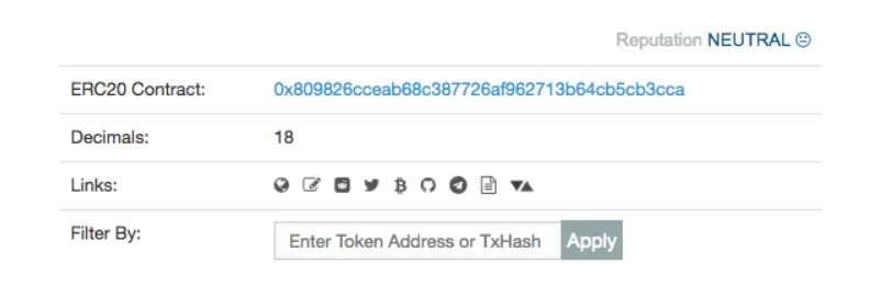 Get Your Token Value