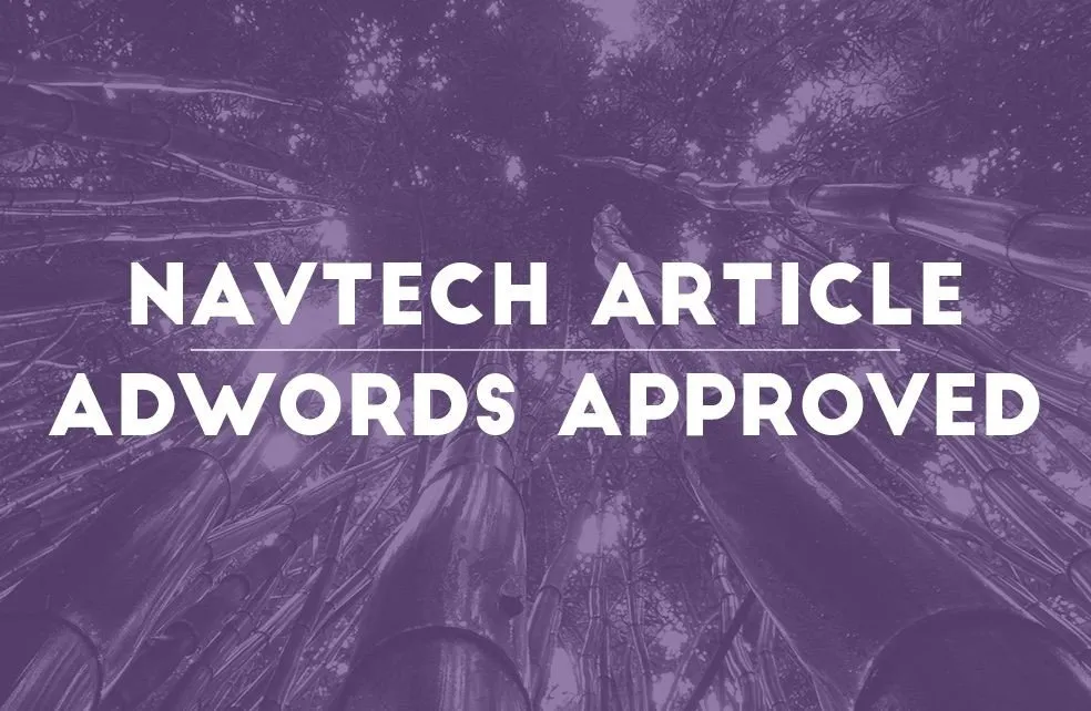 NavTech Article Released & Adwords Approved