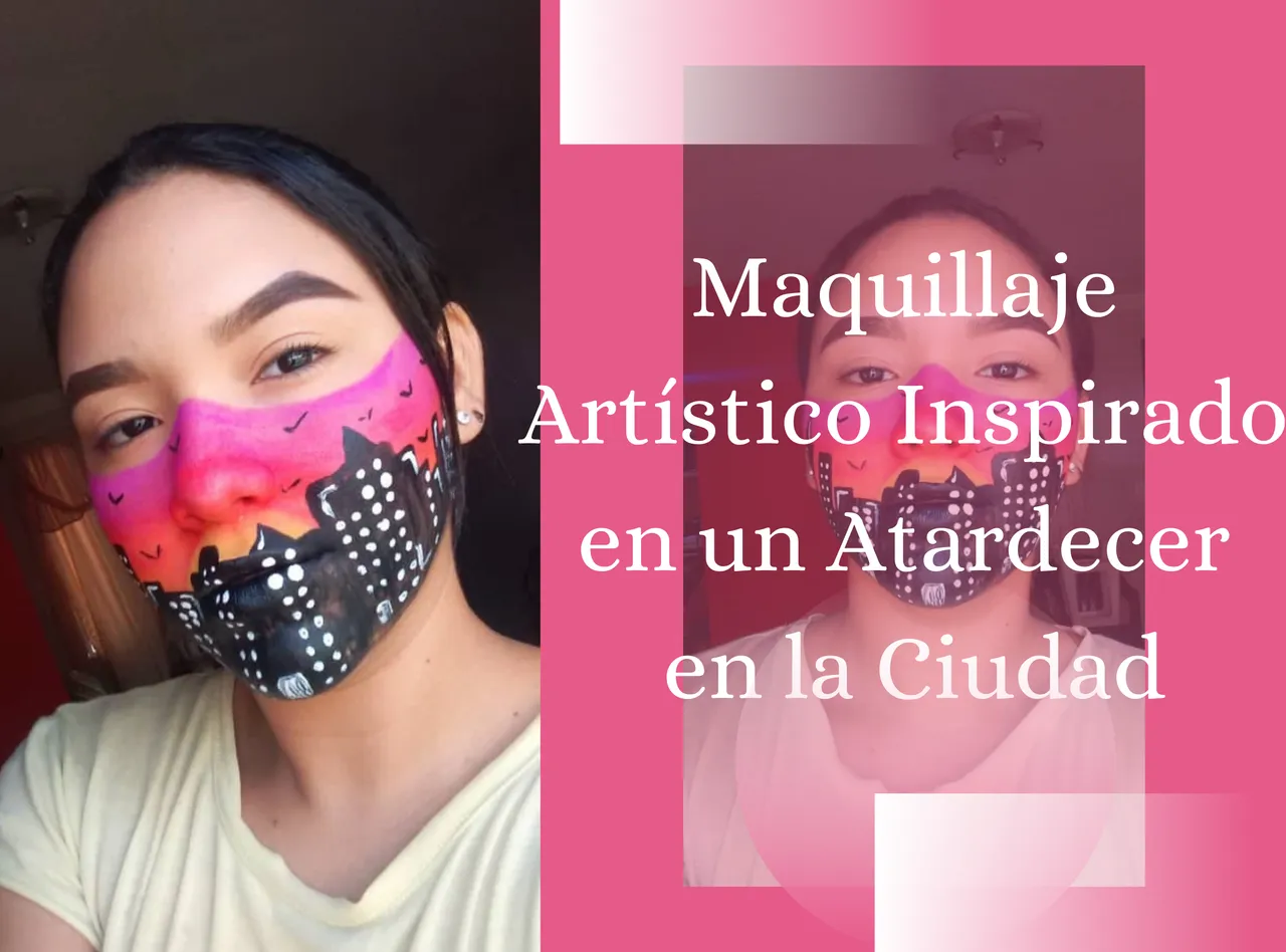 Maquillaje Artístico Inspirado en un Atrdecer en la Ciudad.png